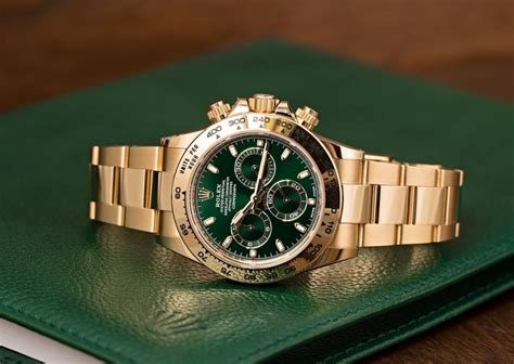 womens green face rolex